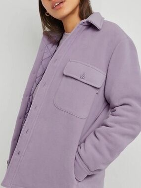 Aritzia TNA Polar Shirt Jacket - Shacket (Size 1) - NWT!